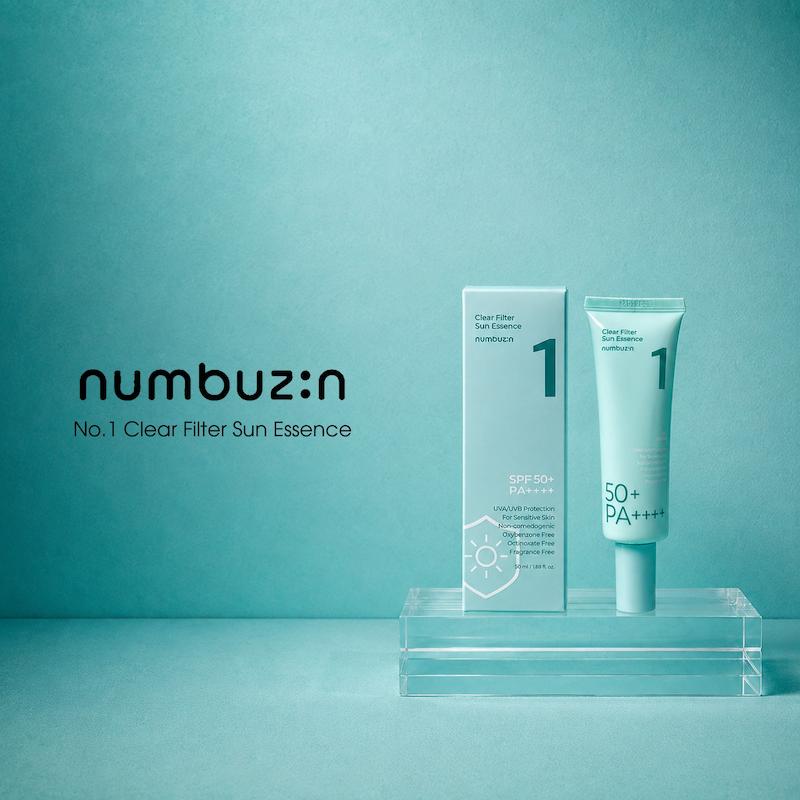 ضدآفتاب اسنس NUMBUZIN شماره ۱ مدل Clear Filter