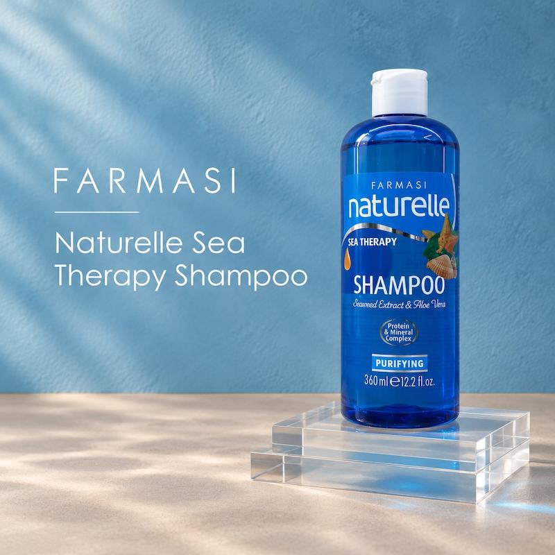 شامپو FARMASI Naturelle Sea Therapy 