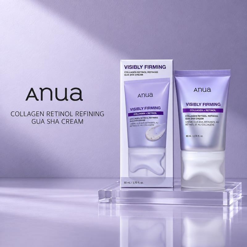 کرم کلاژن و رتینول گواشا ANUA