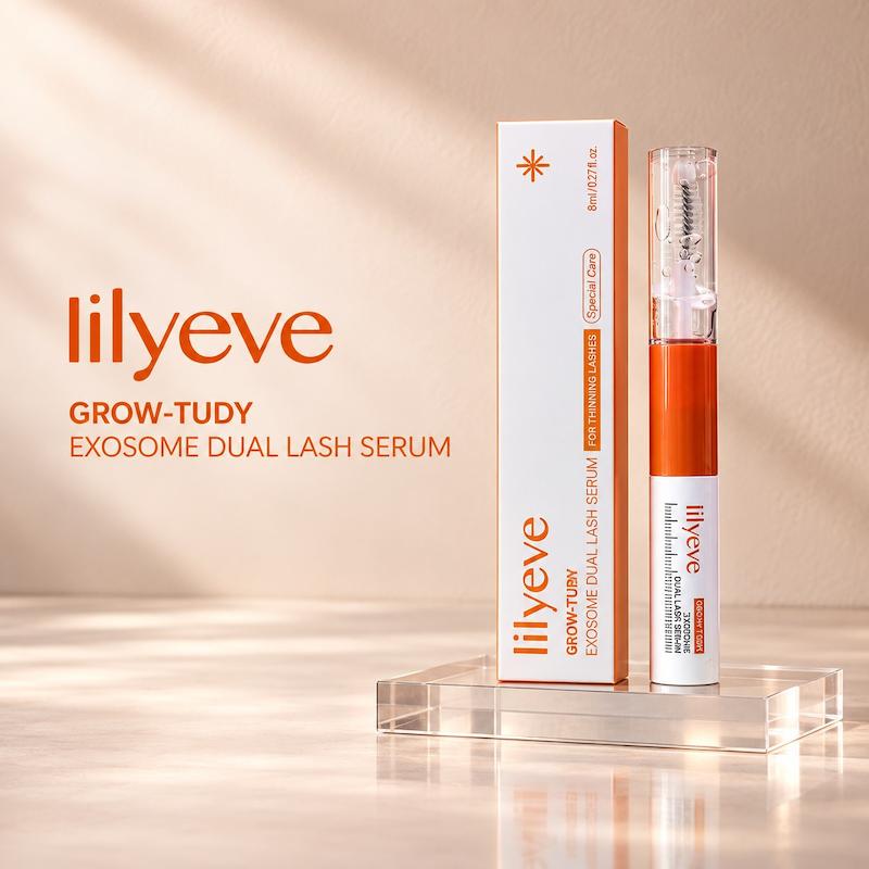 سرم تقویت مژه دوکاره اگزوزوم LILYEVE