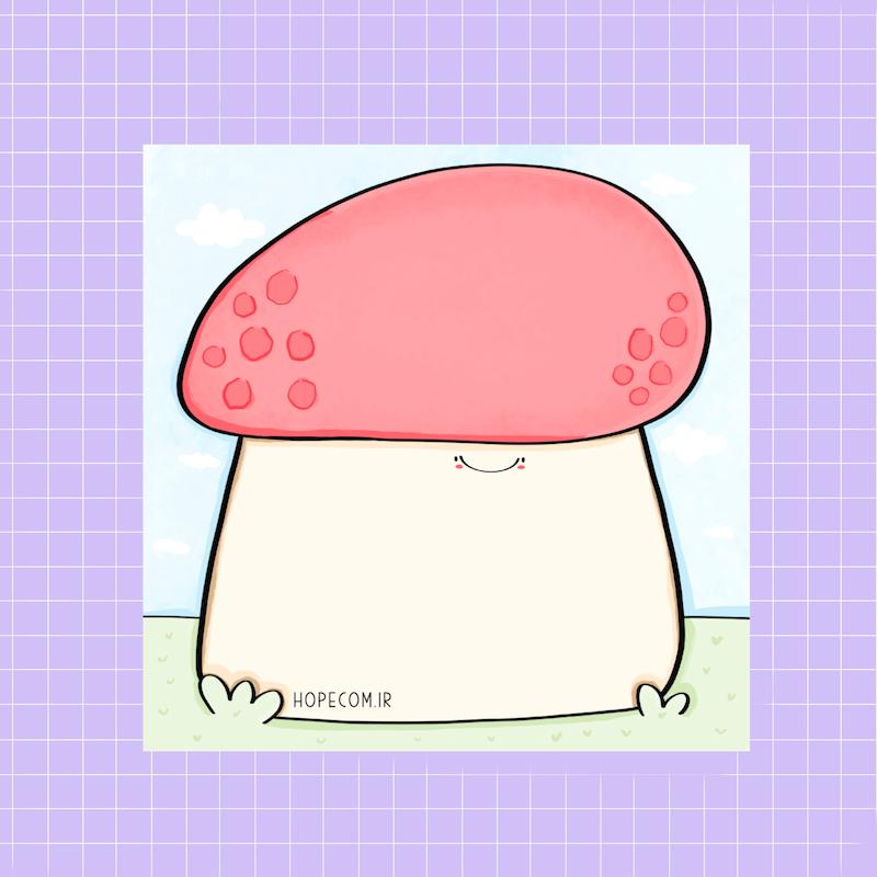 برگه یادداشت فینگیلی - قارچک -