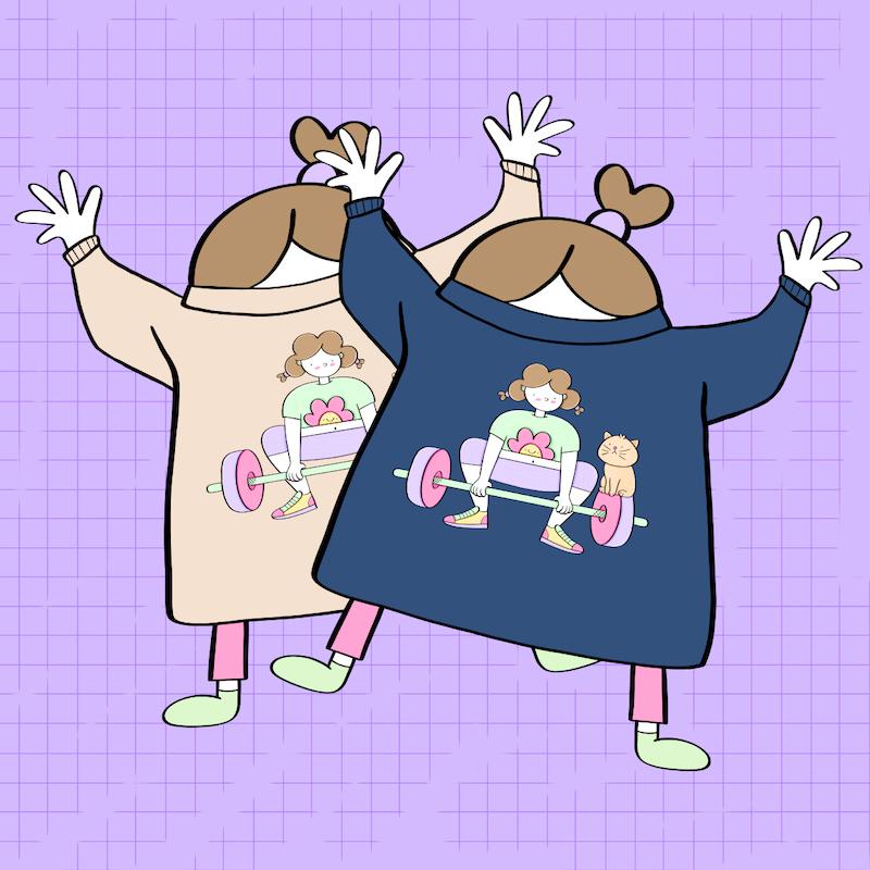 دورس پاییزی - دختر ورزشکار -