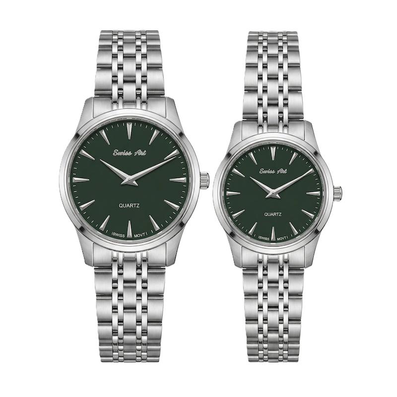 ست ساعت  کوارتز زنانه و مردانه سوئیس آرت مدل ANT172-173ST0007