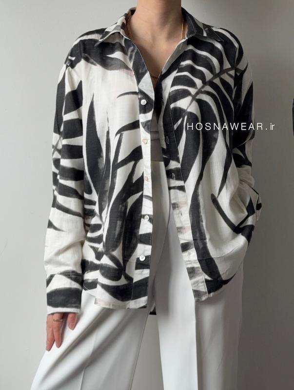 شومیز لینن ZARA 