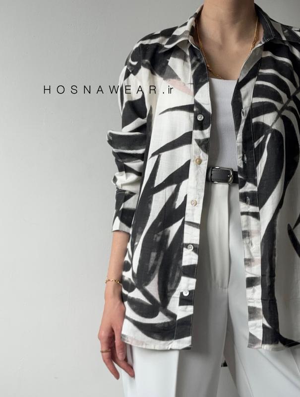 شومیز لینن ZARA 