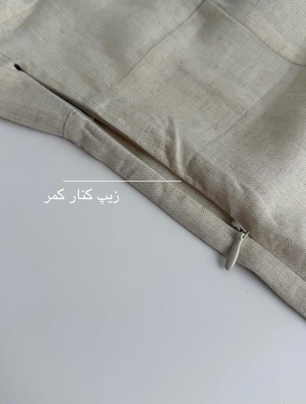 پیراهن لینن وارداتی دلبر