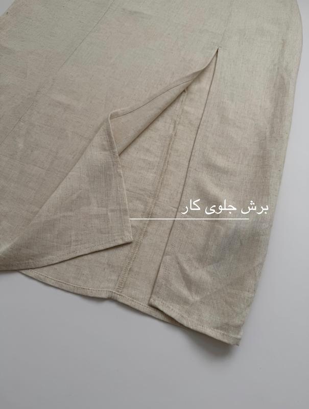 پیراهن لینن وارداتی دلبر