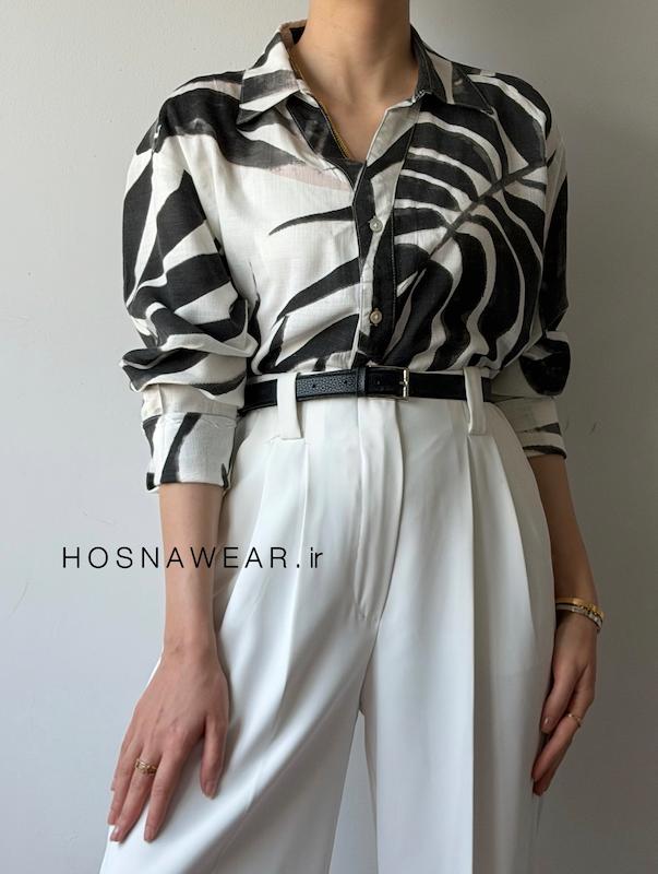 شومیز لینن ZARA 