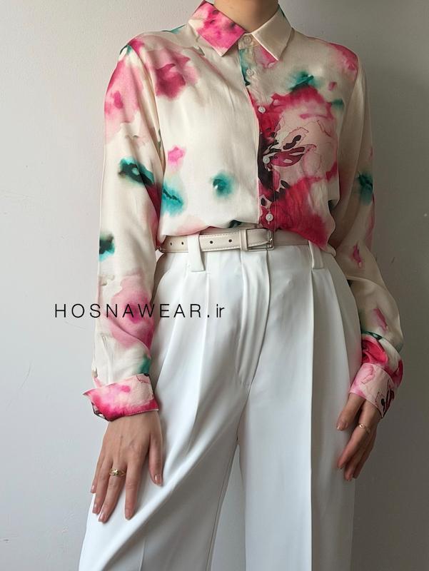 شومیز وارداتی ترک ( آبرنگی )