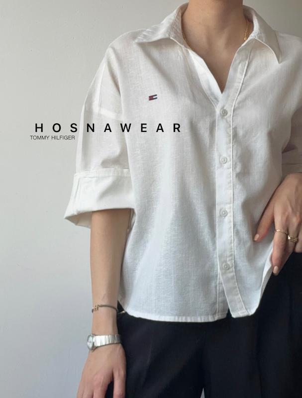شومیز لینن تامی TOMMY HILFIGER