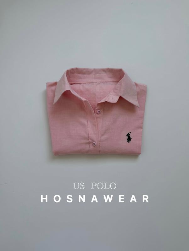 شومیز polo صورتی