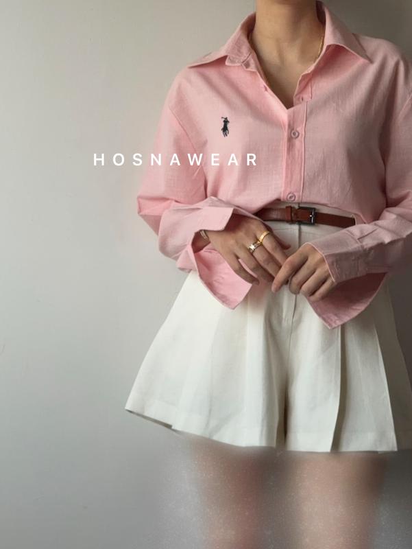 شومیز polo صورتی
