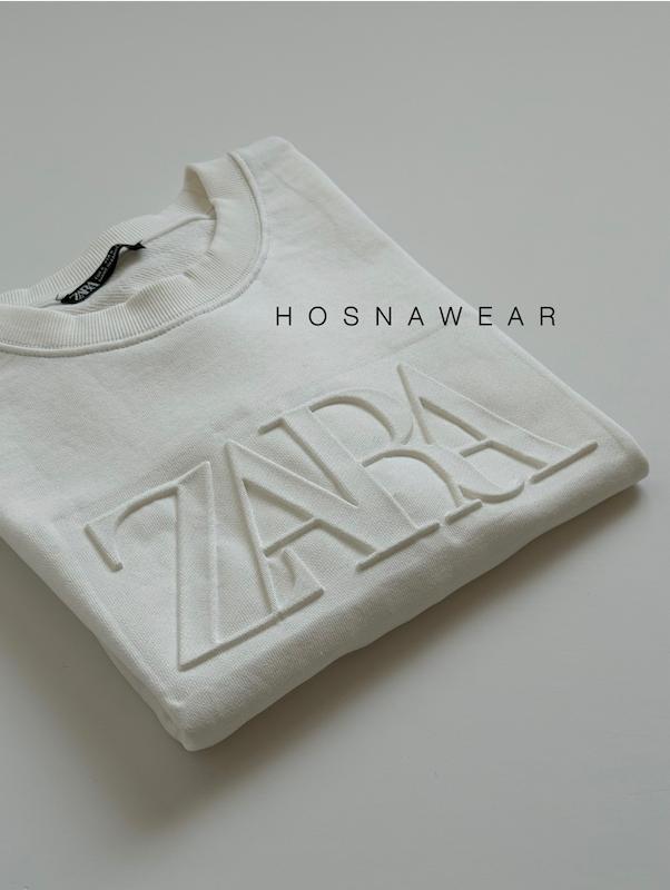 تیشرت باکسی ZARA