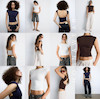 بکلس زنانه استرادیواریوس | Stradivarius Backless Top