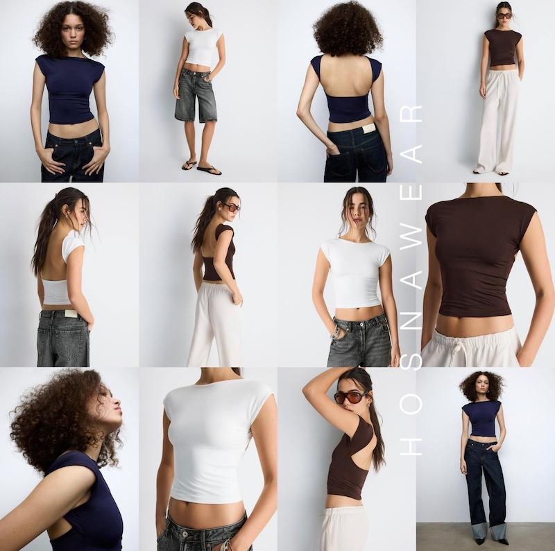 بکلس زنانه استرادیواریوس | Stradivarius Backless Top