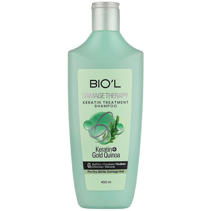 شامپو دمیج تراپی موهای خشک و آسیب دیده بیول