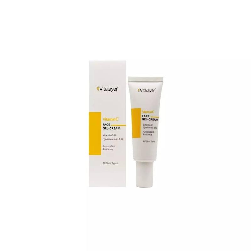 کرم ژل ضد لک ویتامین سی  Vitamin C Face Gel Cream  Vitalayer 