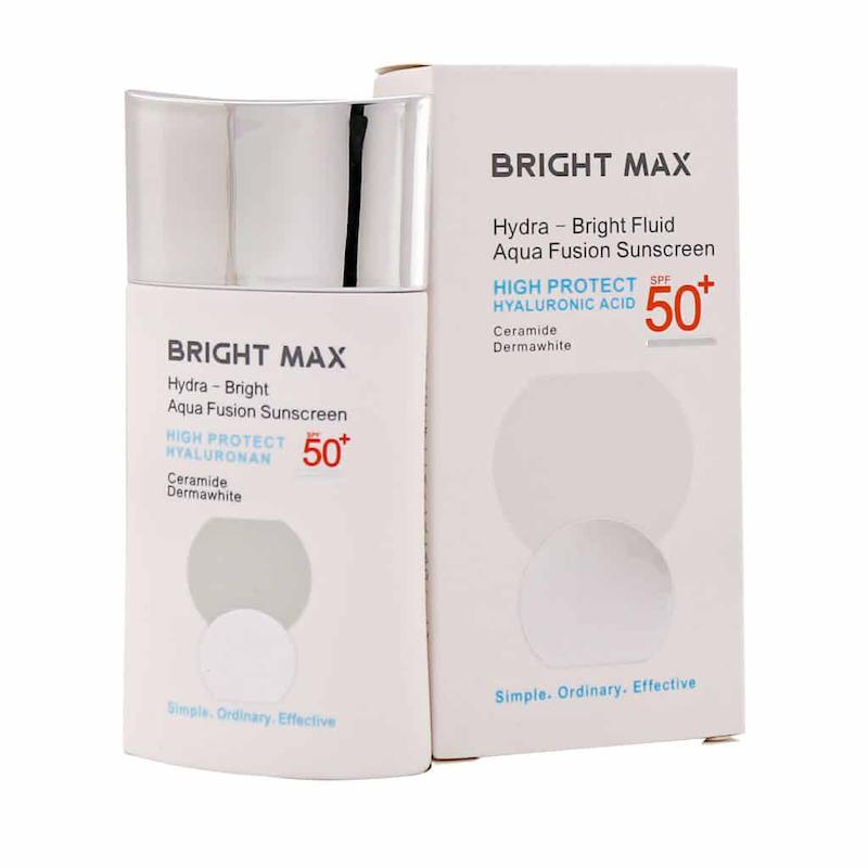فلوئید ضد آفتاب آکوافیوژن هیدرا برایت SPF50  Hydra Bright Fluid Aqua Fusion Sunscreen SPF50 Bright Max 