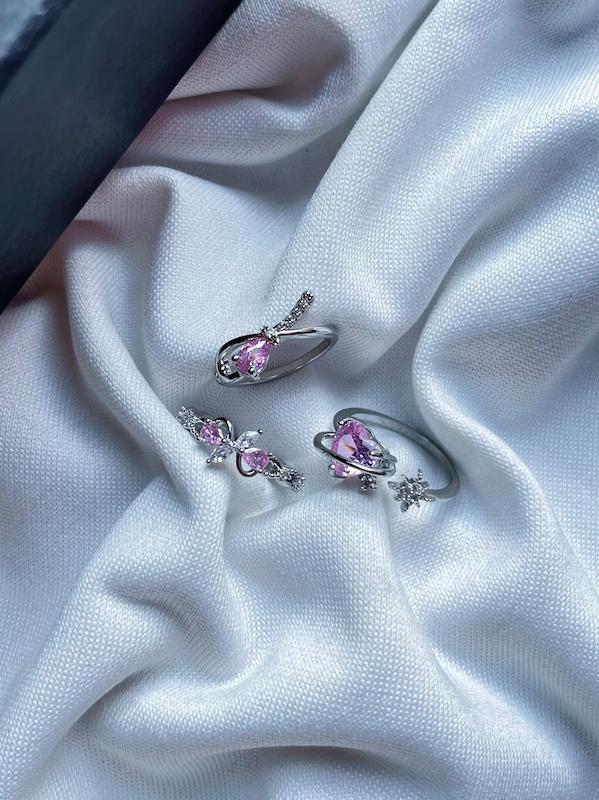 انگشتر جواهری مینیمال💍