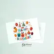 کارت پستال برجسته هپی مپی