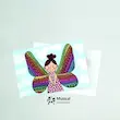 کارت پستال پروانه