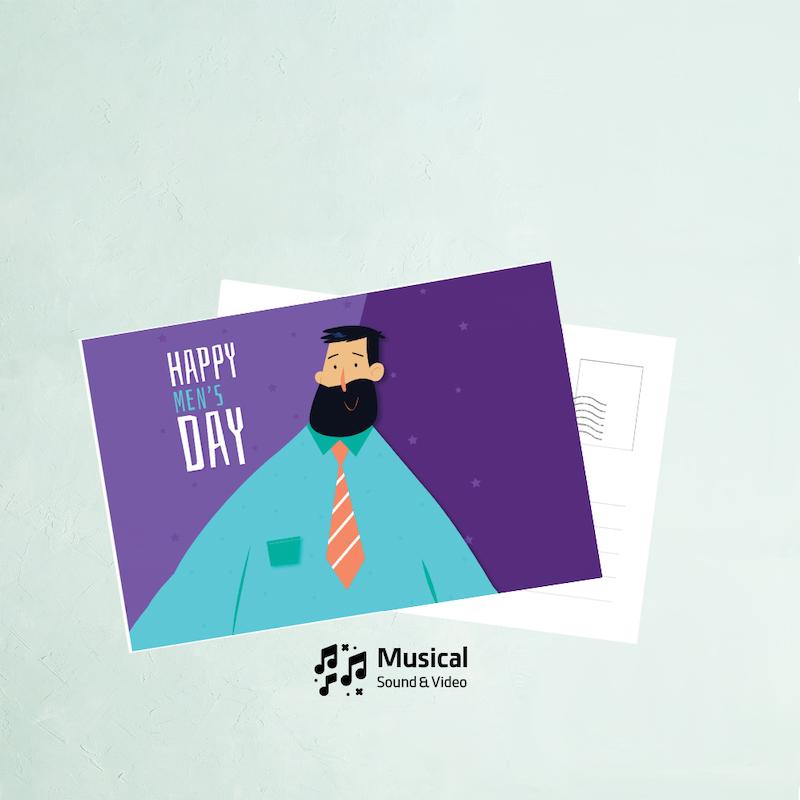 کارت پستال روز مرد