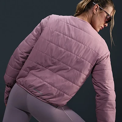 Women's Therma-FIT Swift Running Jacket in Purple