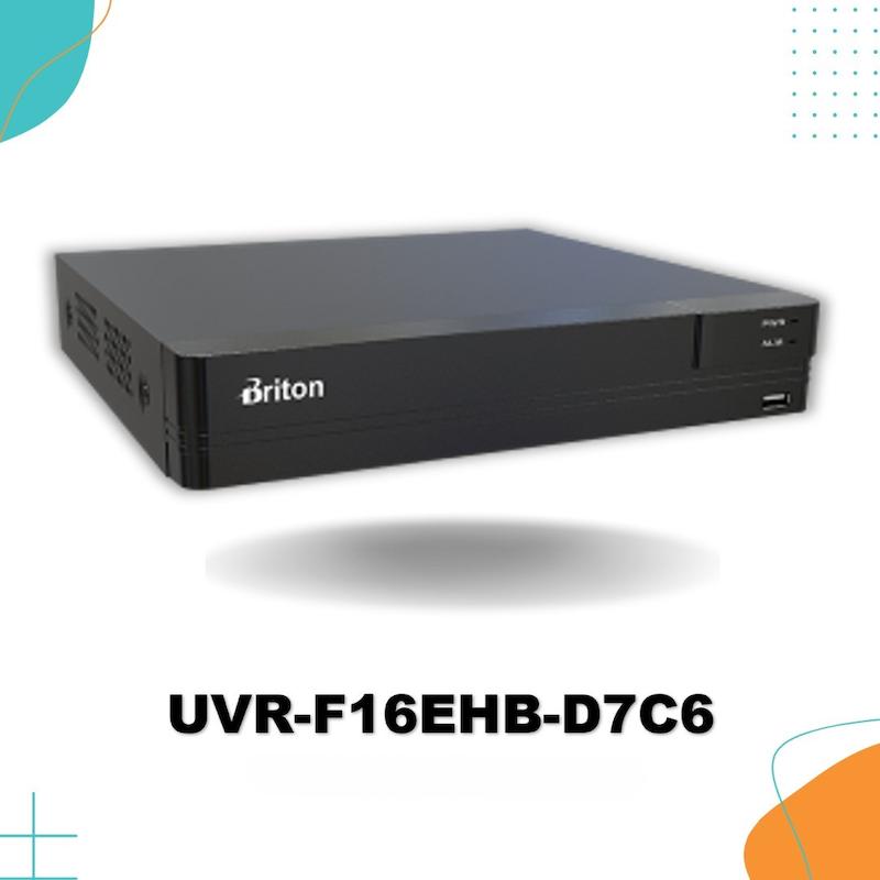 دستگاه ضبط تصویر آنالوگ 16 کانال برایتون مدل UVR-F16EHB-D7C6