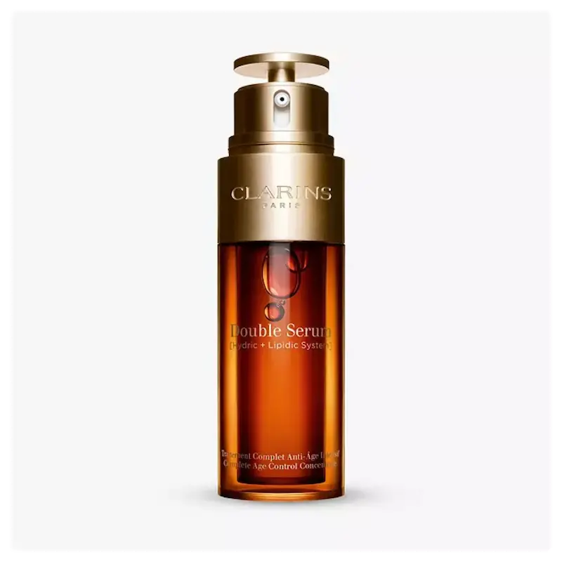 سرم ضد چروک کلارنس مدل Double Serum [Hydric + Lipidic System] حجم ۵۰ میل