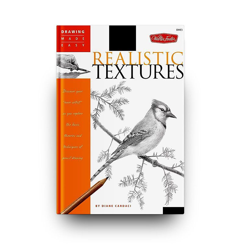 کتاب طراحی آسان : بافت‌های واقعی Drawing Made Easy Realistic Textures