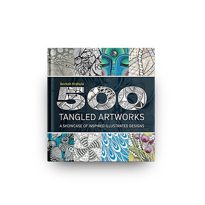 کتاب 500 اثر هنری در سبک تنگل  Tangled artwork