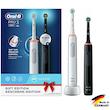 مسواک برقی پک دو عددی اورال بی پرو 3 سری 3900 Oral B Pro 3900 Duo Pack of Two Electric Toothbrushes, Black & Pink