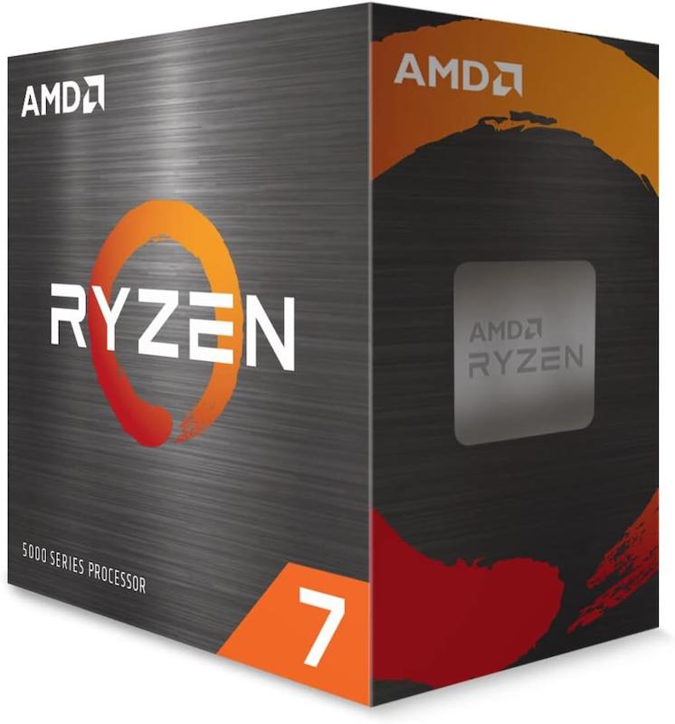 پردازنده AMD مدل Ryzen 7 5700X CPU با باکس