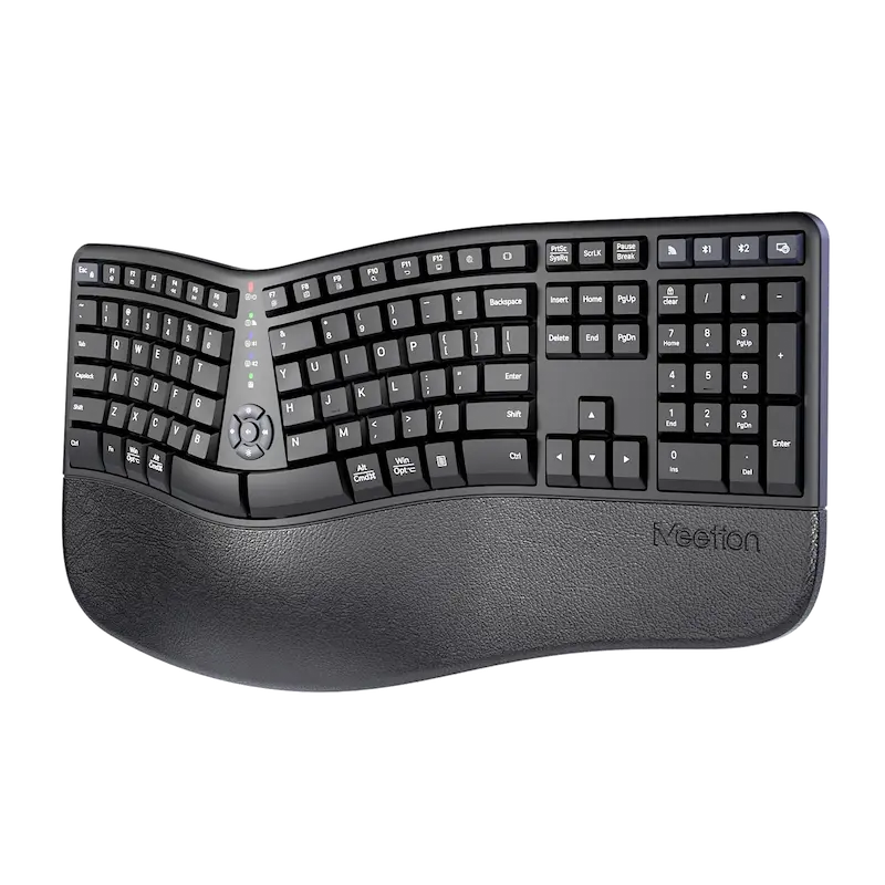 Director W کیبرد ارگونومیک برند Meetion