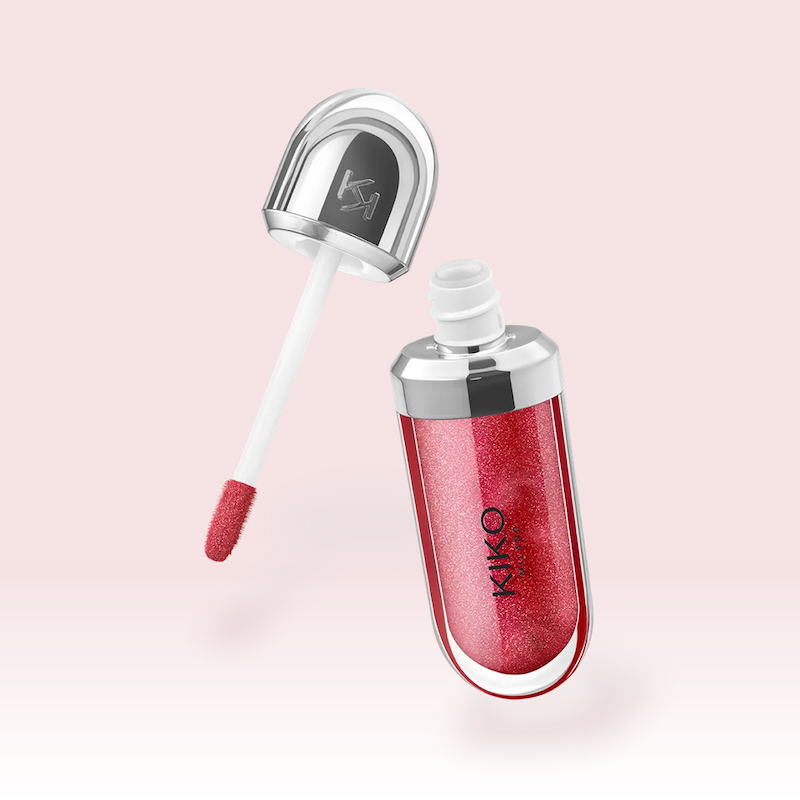 لیپ گلاس کیکو میلانو Kiko Milano مدل 3d hydra lipgloss شماره 16