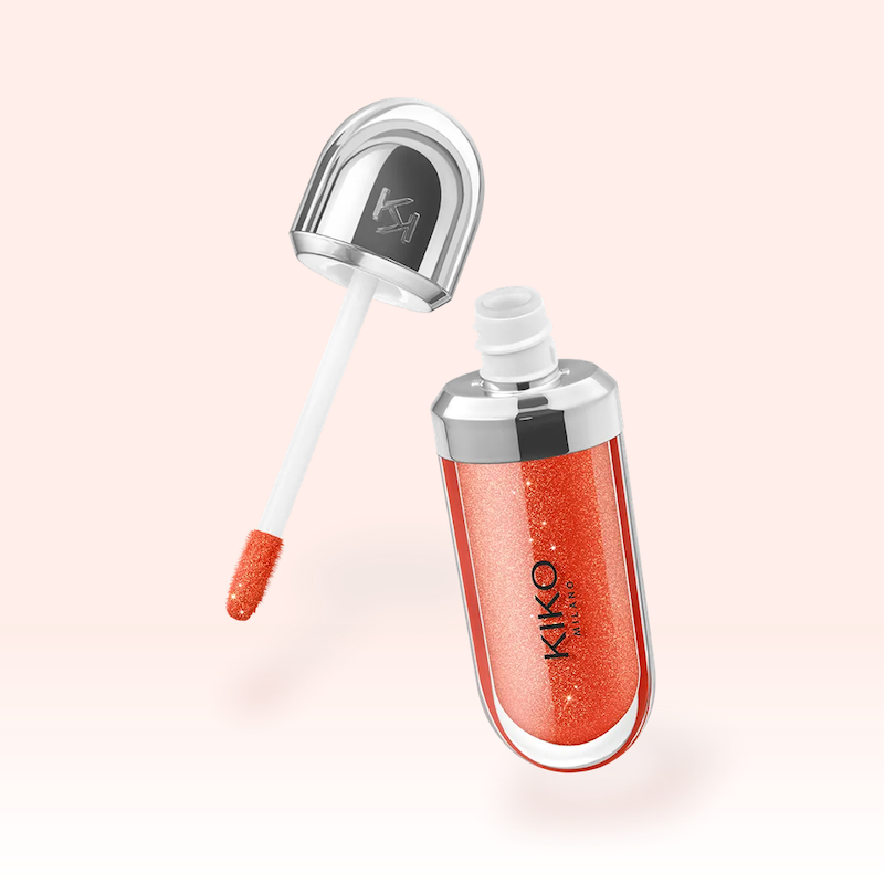 لیپ گلاس کیکو میلانو Kiko Milano مدل 3d hydra lipgloss شماره 34