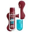 لیپ گلاس ساتین نیکس Nyx مدل Lip Iv شماره Drippin In Rose 08