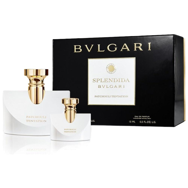 پک هدیه عطر ادکلن ادوپرفیوم بولگاری اسپلندیدا پچولی تنتیشن BVLGARI Splendida Patcholi Tentation حجم 100 + 15ML