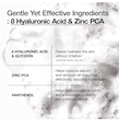 ANUA Hydrating Gentle Foaming Cleanser فوم شست شوی هیالورونیک اسید و پنتول آنوا 