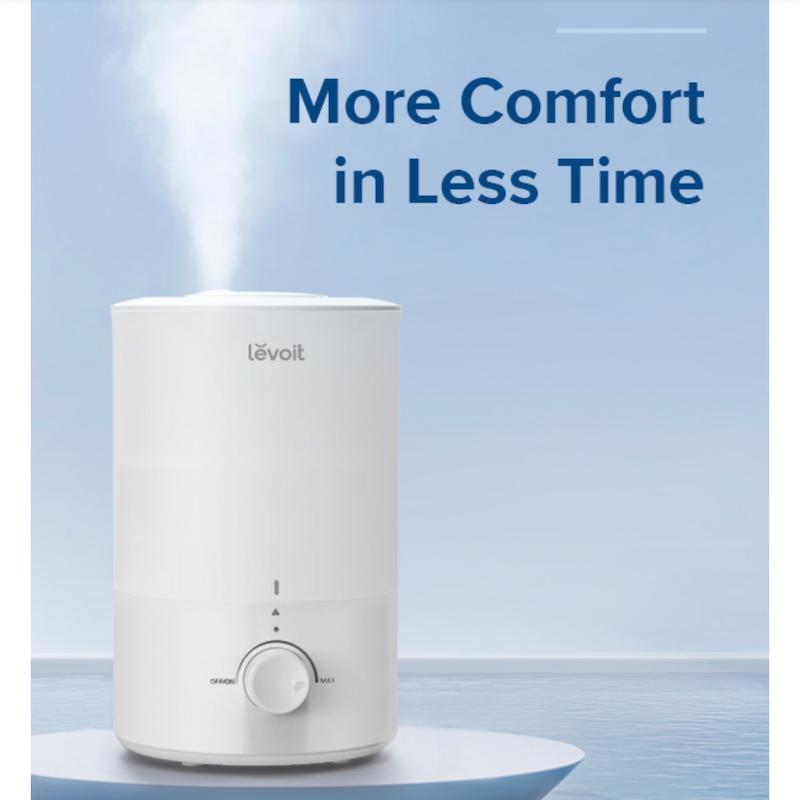 رطوبت ساز لویت Levoit Humidifiers for Bedroom, 3L, Nightt Light, Essential Oil Diffuser