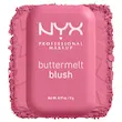 رژگونه پودری نیکس مدل باترملت بلاش  NYX PROFESSIONAL MAKEUP BUTTERMELT COMPACT BLUSH 06 FOR THE BUTTA