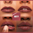 رژ لب براق 16 ساعته مایع میبلین ویتی  Maybelline Super Stay Vinyl Ink Witty 40