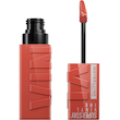 رژ لب براق سوپر استی میبلین 16 ساعته کین  Maybelline Super Stay Vinyl Ink Keen 125