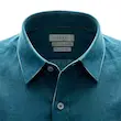 پیراهن لینن مردانه هوکانی کد 1084859 سبزآبی