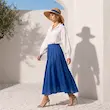 دامن زنانه هوکانی کد 5077444 لاجوردی