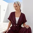 شومیز زنانه هوکانی کد 5076924 قرمز بوردو