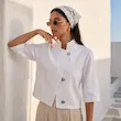 کت زنانه هوکانی کد 5067202 سفید