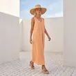 پیراهن زنانه هوکانی کد 5074910 نارنجی