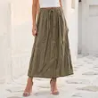 دامن زنانه هوکانی کد 5079412 سبز روشن