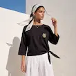 شومیز زنانه هوکانی کد 5079501 مشکی